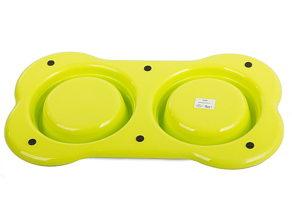 Dupla tál kutya/macskaeledelhez 400ml x 2