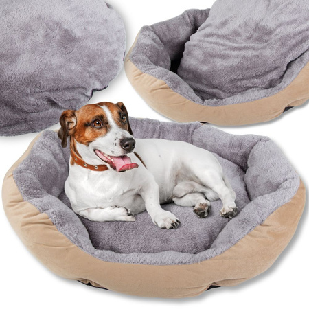 Lit pour chien chat lit moelleux canapé coussin m large