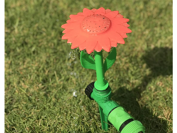 Garten sprinkler sonnenblume garten giesskanne