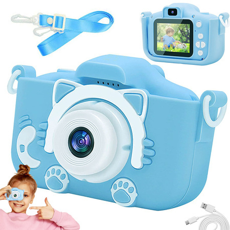 Appareil photo numérique pour enfants avec jeux appareil photo jeux kitty