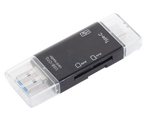 Lector tarjeta sd microsd tf usb usb-c micro usb otg
