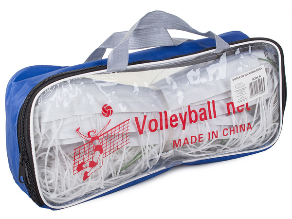 Filet de volley-ball 9.5x1m avec corde et sac de sport de plage