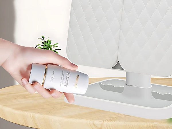 Make-up spiegel led beleuchtet klappbar make-up spiegel usb 3 farben