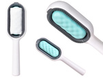 Brosse à poils de chien en silicone 3 en 1 pour le lavage des poils de chat