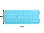 Anti-slip bath mat shower mat large 100x40 mat rubber