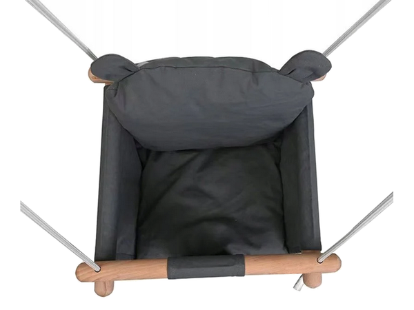 Kūdikių sūpynės medinis kibiras sūpynės minkšta medžiaga rocker