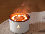 Air humidifier led diffuser rgb volcano fragrance mist fire explosion