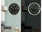 Large fluorescent wall clock light stars 30cm