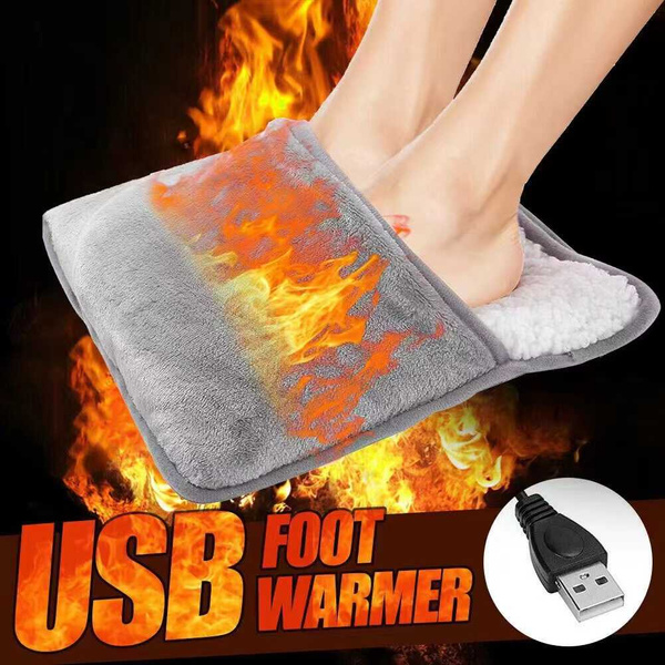 Usb-napajana grelna blazinica za noge in telo mehka električna blazinica