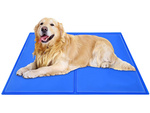 Mata refrigerante de gel resistente al agua para perros animales 50x40cm gato piernera