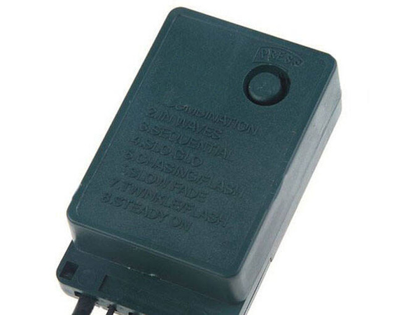 Interiérové vánoční stromky vícebarevné 300 vedlo osvětlení 8 programů