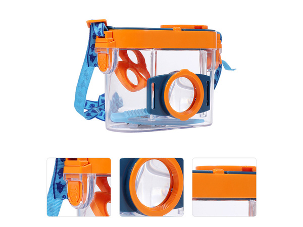 Didinamasis stiklas vabzdžių didinamasis stiklas konteineris