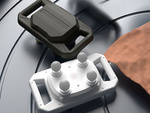 Erőteljes testmasszírozó 4 fej 20 erősségi szint + 6 impulzus üzemmód usb