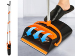 Lazy man's sweeping kit swifter brush mop cleaning wiper dustpan 2in1