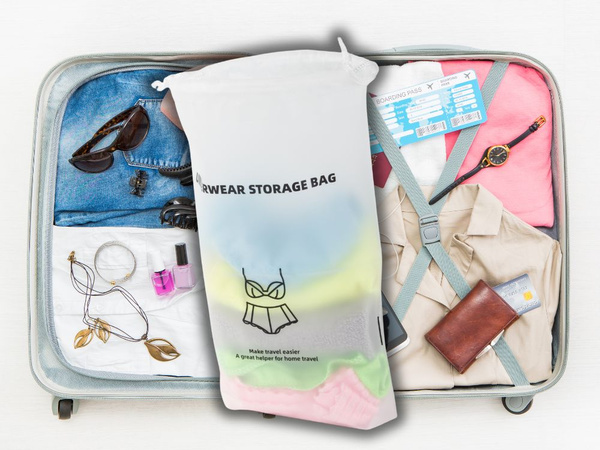 Underwear travel bag waterproof travel organiser