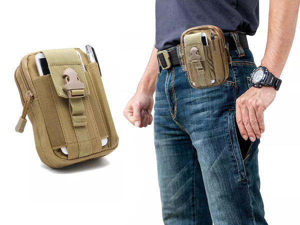 Военная тактическая сумка на пояс molle