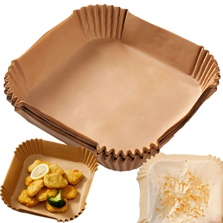 Inserție de hârtie pentru friteuză cu aer fără grăsimi 50 buc