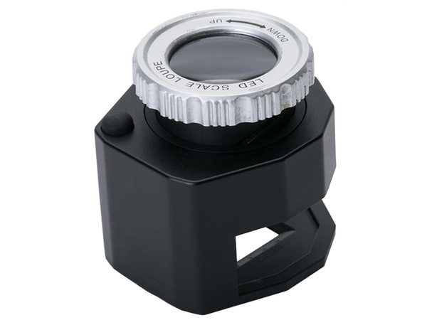 Microscopio de lupa de joyero 30x 3 led uv cartucho