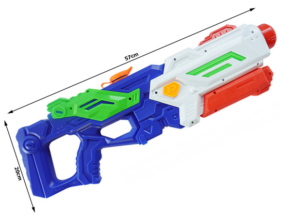 Pistola de agua rifle armas de fuego pistola de agua gran lanzador para niños bomba