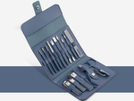 Nagelset maniküre- und pediküre-etui mit 16 teilen