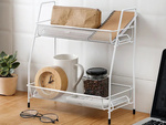 Kitchen shelf kitchen organiser standing two-tier loft spice rack