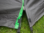 Tienda turismo 3 personas 2 entradas mosquitera camping impermeable