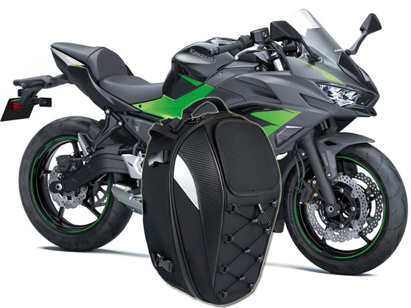 Motocicletă rucsac motocicletă cască impermeabil sac pannier scaun 2in1