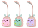 Führte rgb usb schreibtischlampe für kinder für das lernen zu lesen 3 modi