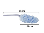 Brosse à poussière et toiles d'araignée dépliable en microfibre 35 cm