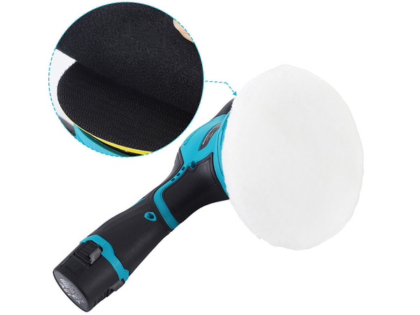 Cordless car polisher with speed regulation + sponge set 380w