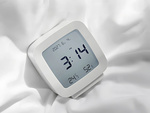 Ébresztőóra dátummal és hőmérséklettel szundi funkcióval lcd nedvesség a levegőben