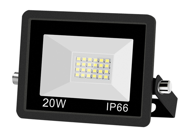 Proyector halógeno foco led 20w 6000k exterior impermeable ip66