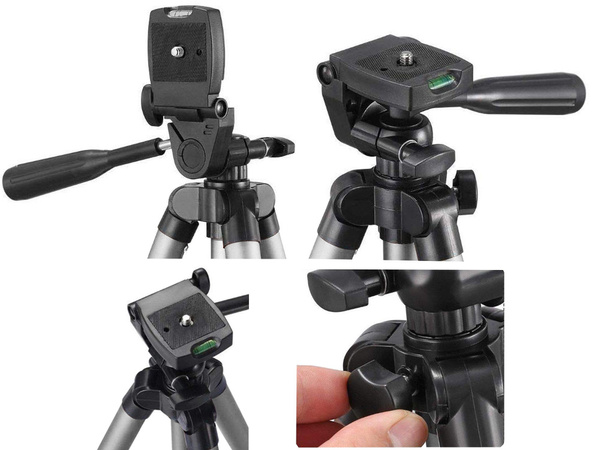 Tripod remote control bluetooth phone holder