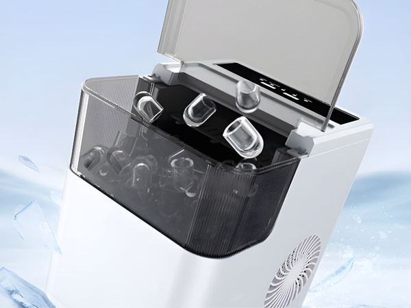 Automatic ice cuber ice cubes sizes rapid cooling with spatula