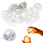 RIDEAU LUMINEUX GUIRLANDE FESTIVE DÉCORATION 138 LED WARM COLOUR IP44