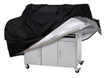 Waterproof cover for garden barbecues