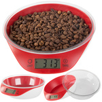 Electronic kitchen waiter with removable bowl 5kg/1g digital precisional scale