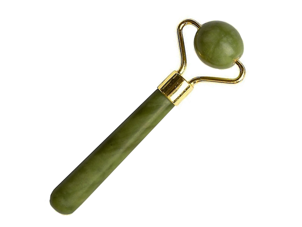 Jade gesichtsmassagegerät roller set