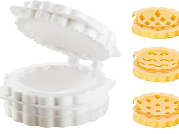 Cake tin cutter interchangeable filling inserts