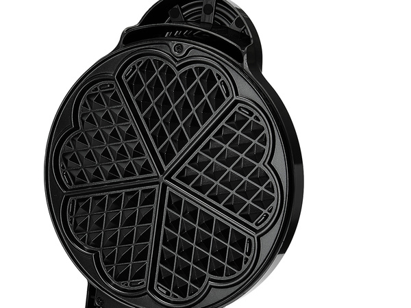 Gofrera robusta 5 gofres esponjosos gofrera corazones 1000w