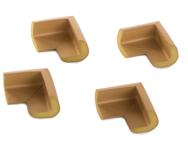 Bútorszegény sarkos felület bútorszegényeknek bronz matricák x4