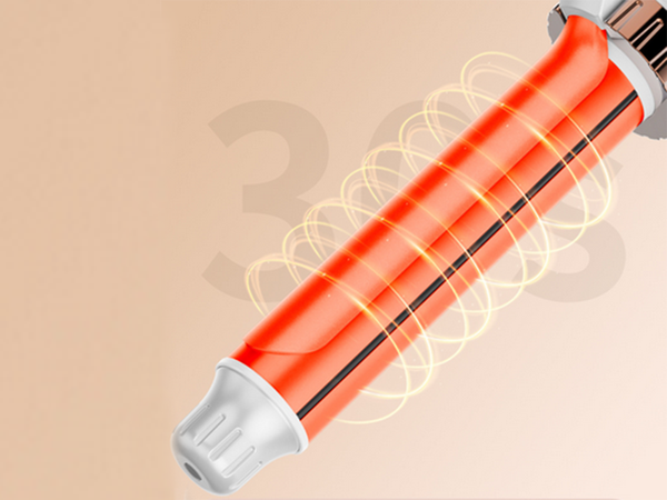 Hair curling iron large diameter traditional strong curl waves style