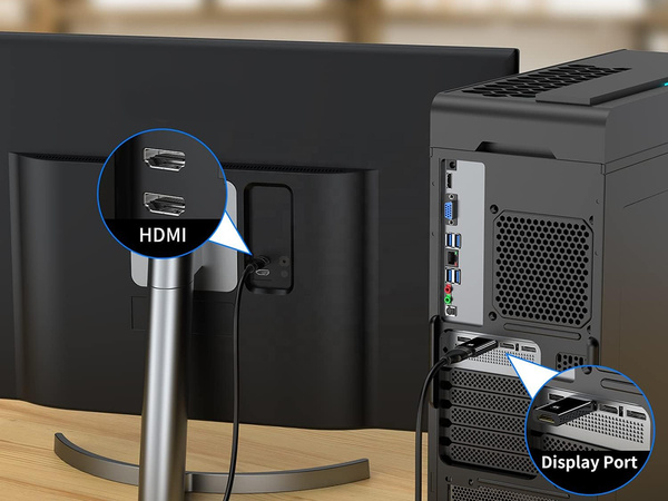 ADAPTER CONVERTER DP DisplayPort to HDMI 4K ULTRA HD