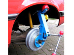 Repair kit for straightening mudguards dents widening wheel arches roller