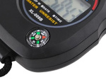 Digital electronic stopwatch with compass timer