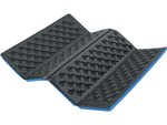 Foam folding hiking mat thermal seating carimata in the mountains
