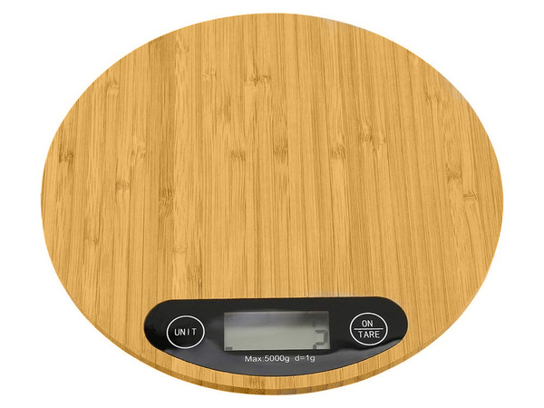 Elektronske elektronske kuhinjske težave bambus lcd domače težave do 5 kg