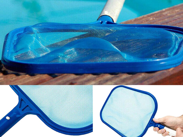 Pool cleaning net collector pick up