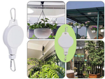 Pot hanger plant hook extendable adjustable handle