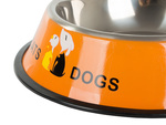 Metal anti-slip dog bowl 500ml